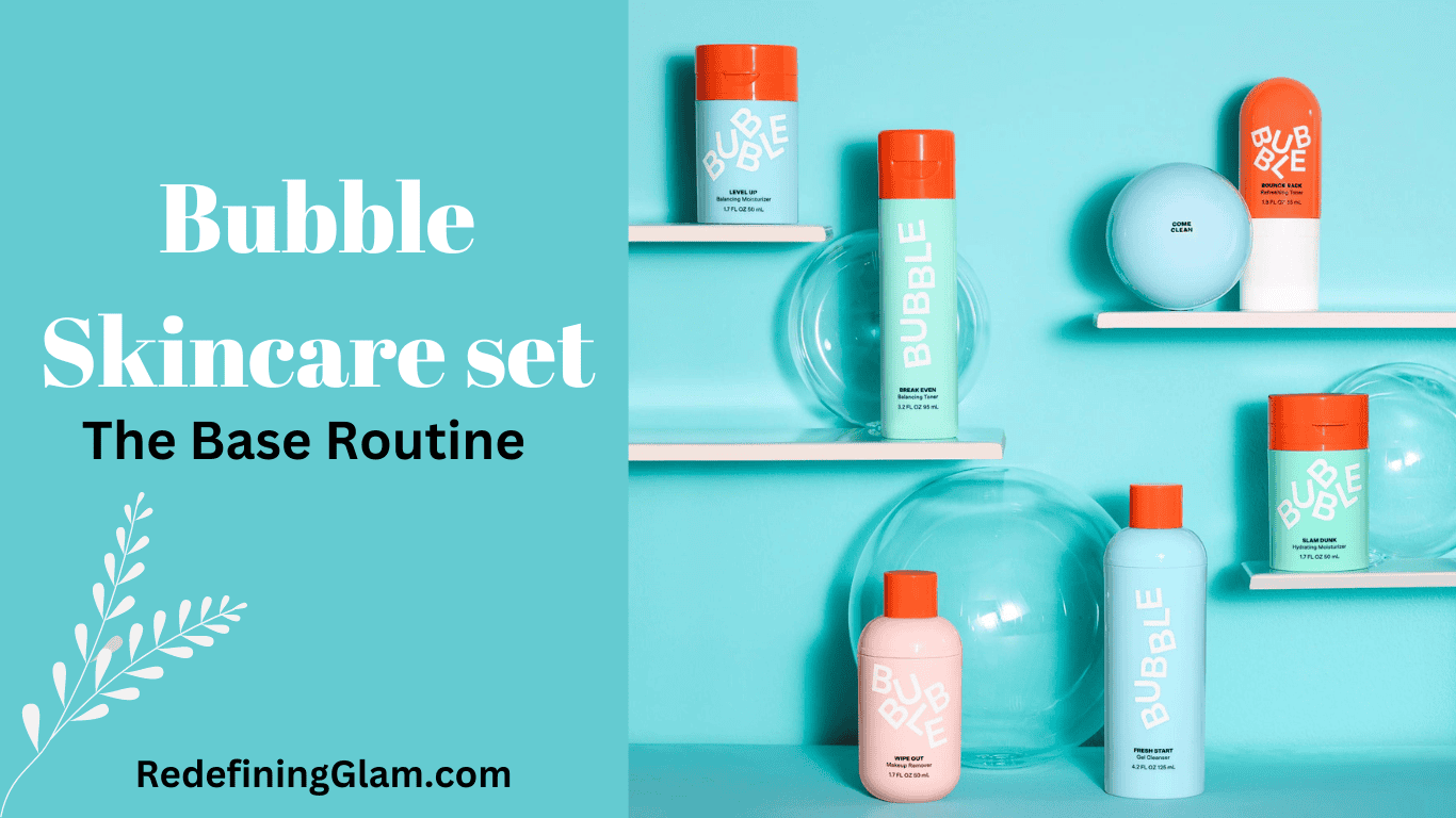 Bubble Skincare set