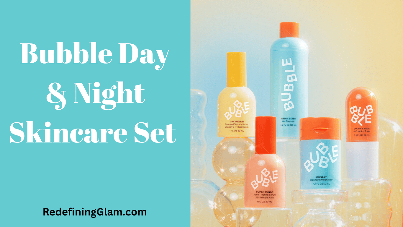 Bubble Day & Night Skincare set