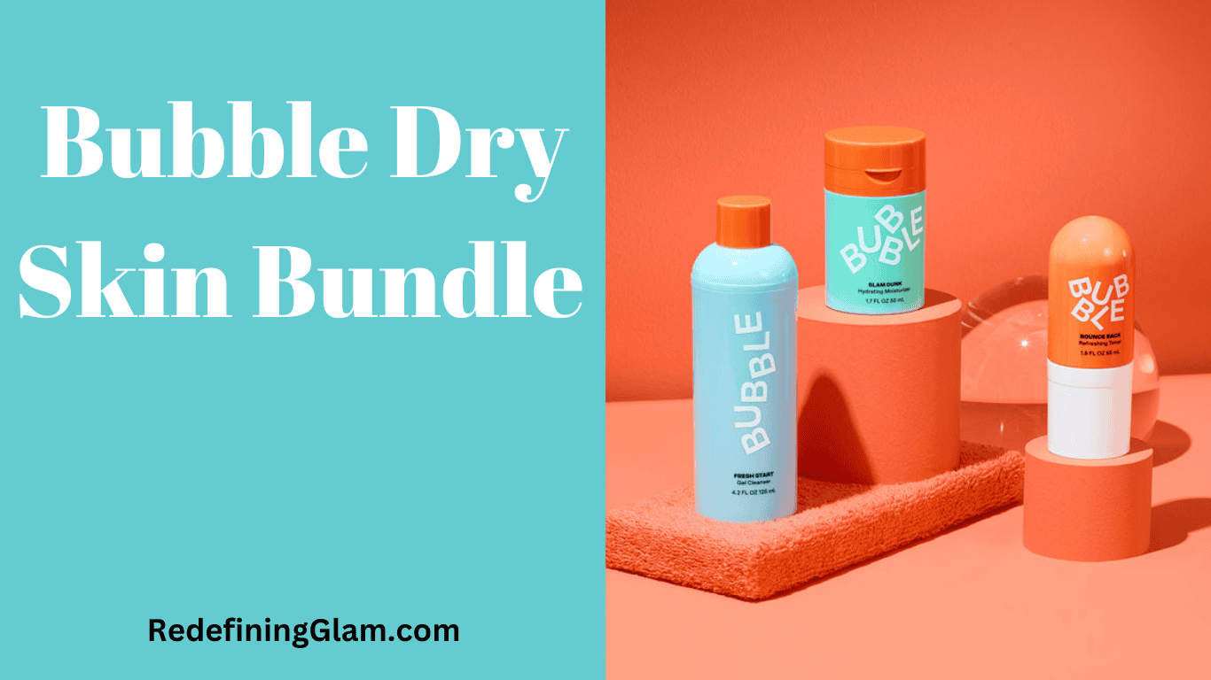 Bubble Dry skincare set